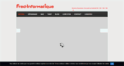 Desktop Screenshot of fred-informatique.com